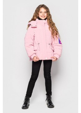 Cvetkov розовая зимняя куртка для девочки Айша